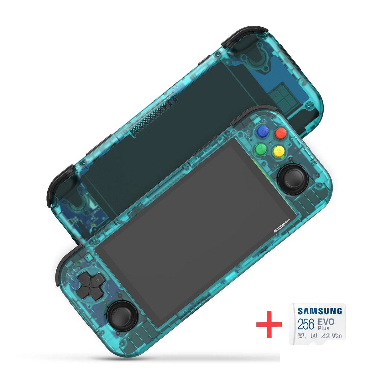retroid  pocket 3+ クリアブルー とグリップ黒 新作『Retroid Pocket 3+』と新色funtastic color | yoshives